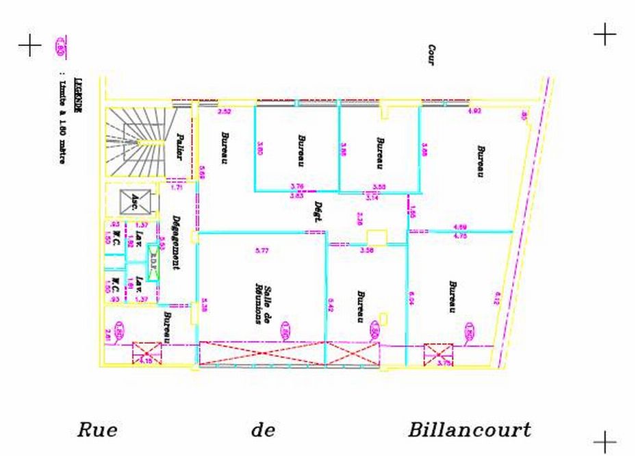 Bureau Boulogne-Billancourt 2182m² Location bureau Boulogne-Billancourt Hauts-de-Seine OLBUR2427975 3